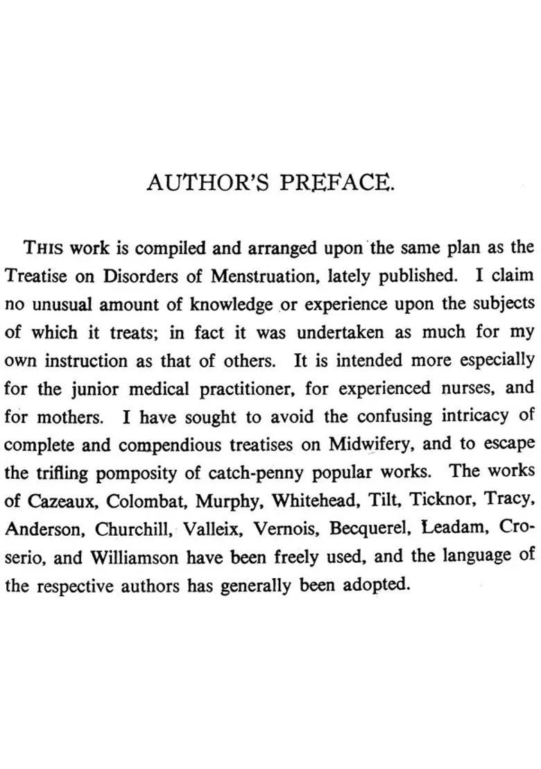 A Treatise on Obstetrics (Disorders of Pregnancy, Parturition and Lactation) - Indya