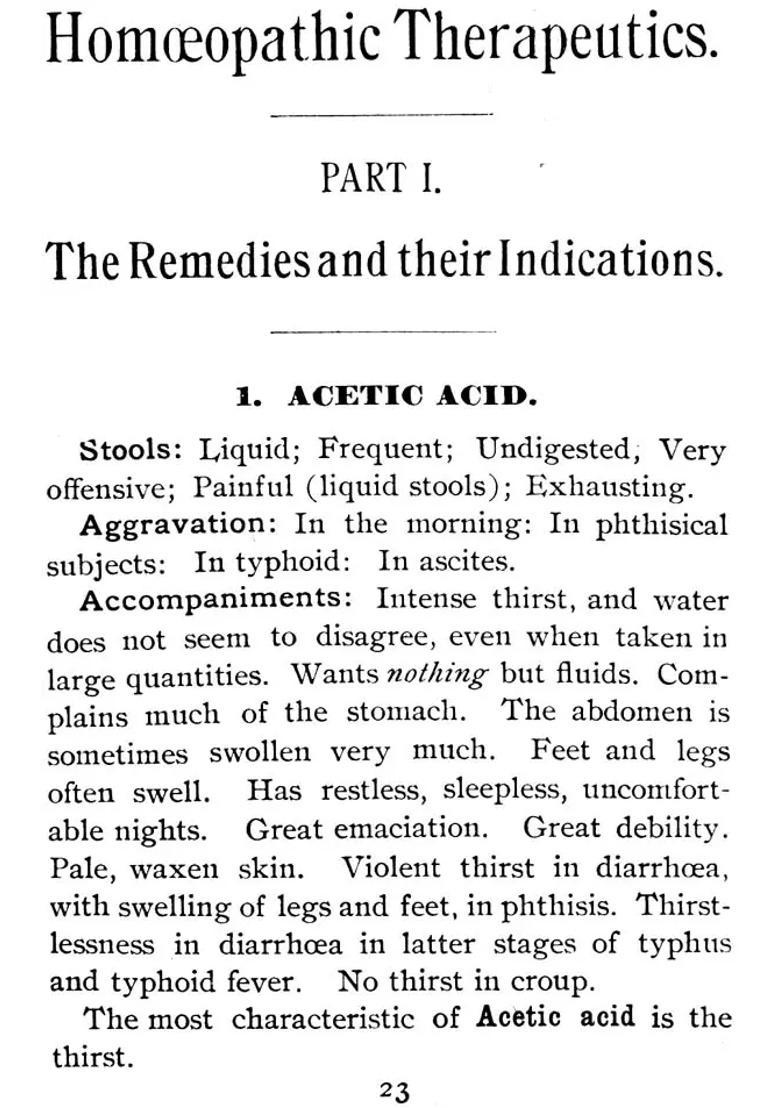 The Homeopathic Therapeutics of Diarrhoea - Indya
