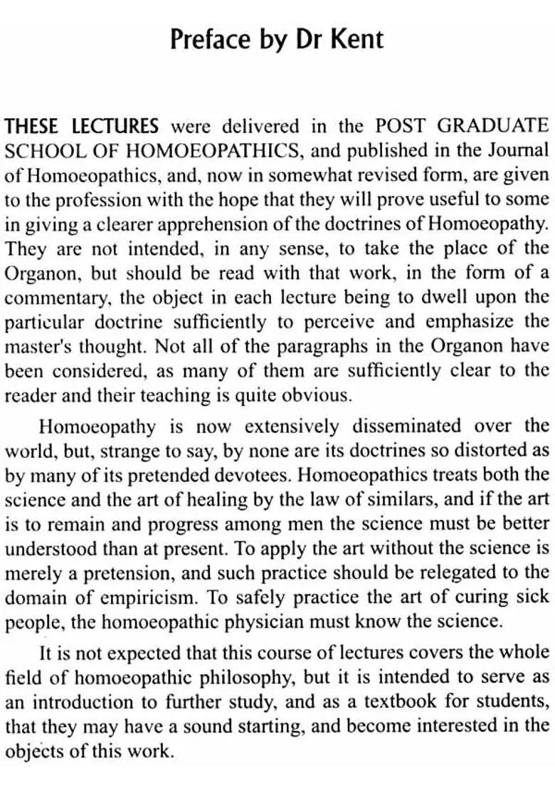 Lectures on Homoeopathic Philosophy with Classroom Notes and Word Index (7th Edition) - Indya