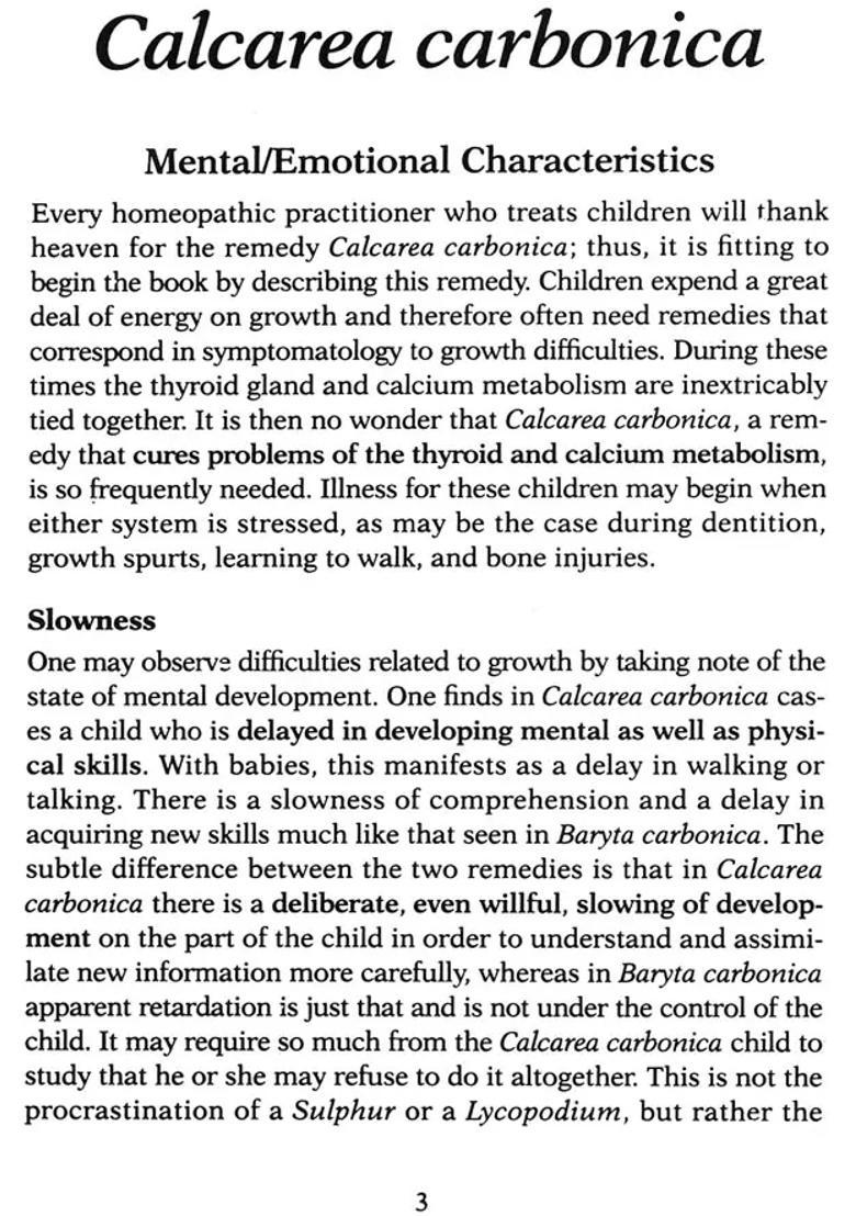 The Homoeopathic Treatment of Children (Pediatric Constitutional Types) - Indya