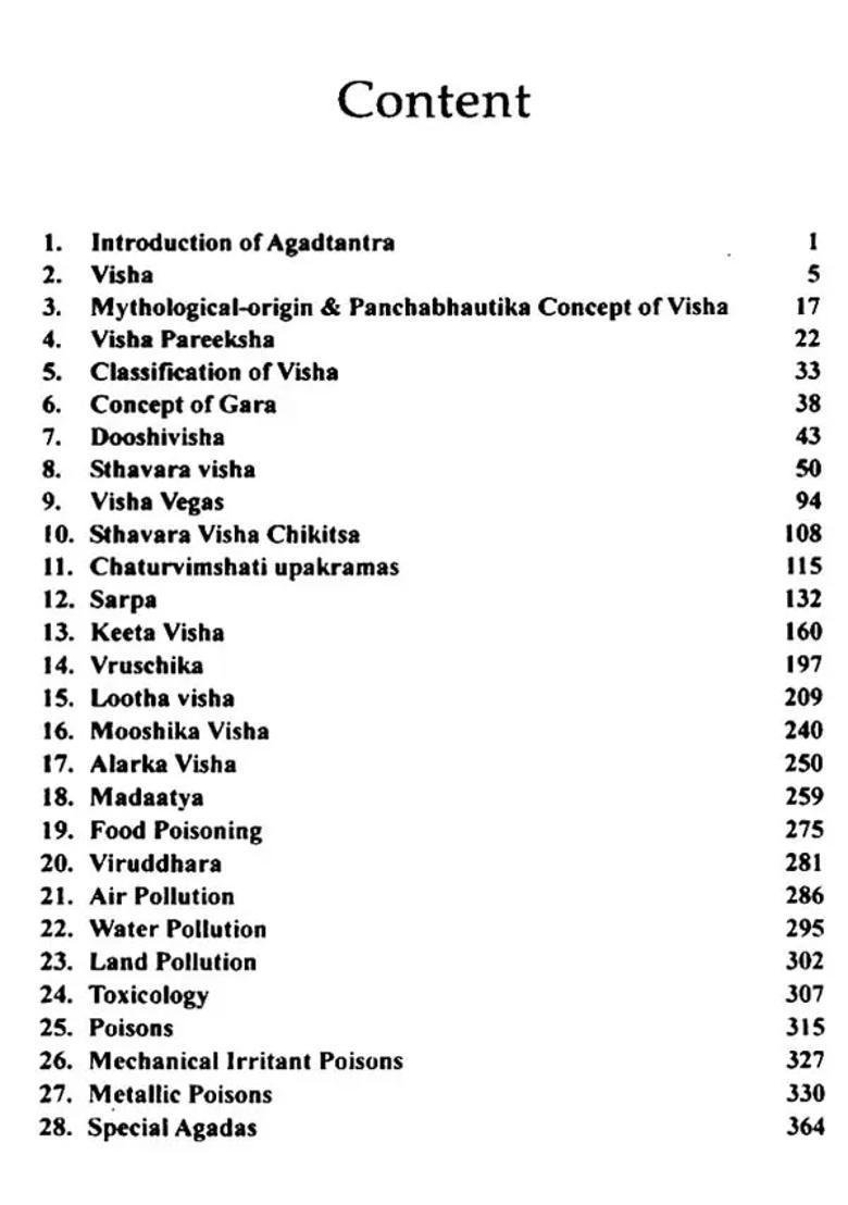 Text Book of Agada Tantra - Indya