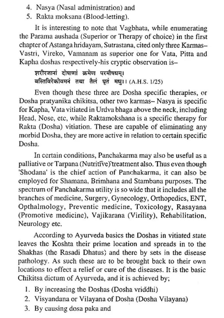 Principles and Practice of Pancha Karma (As per 2010 BAMS Syllabus) - Indya