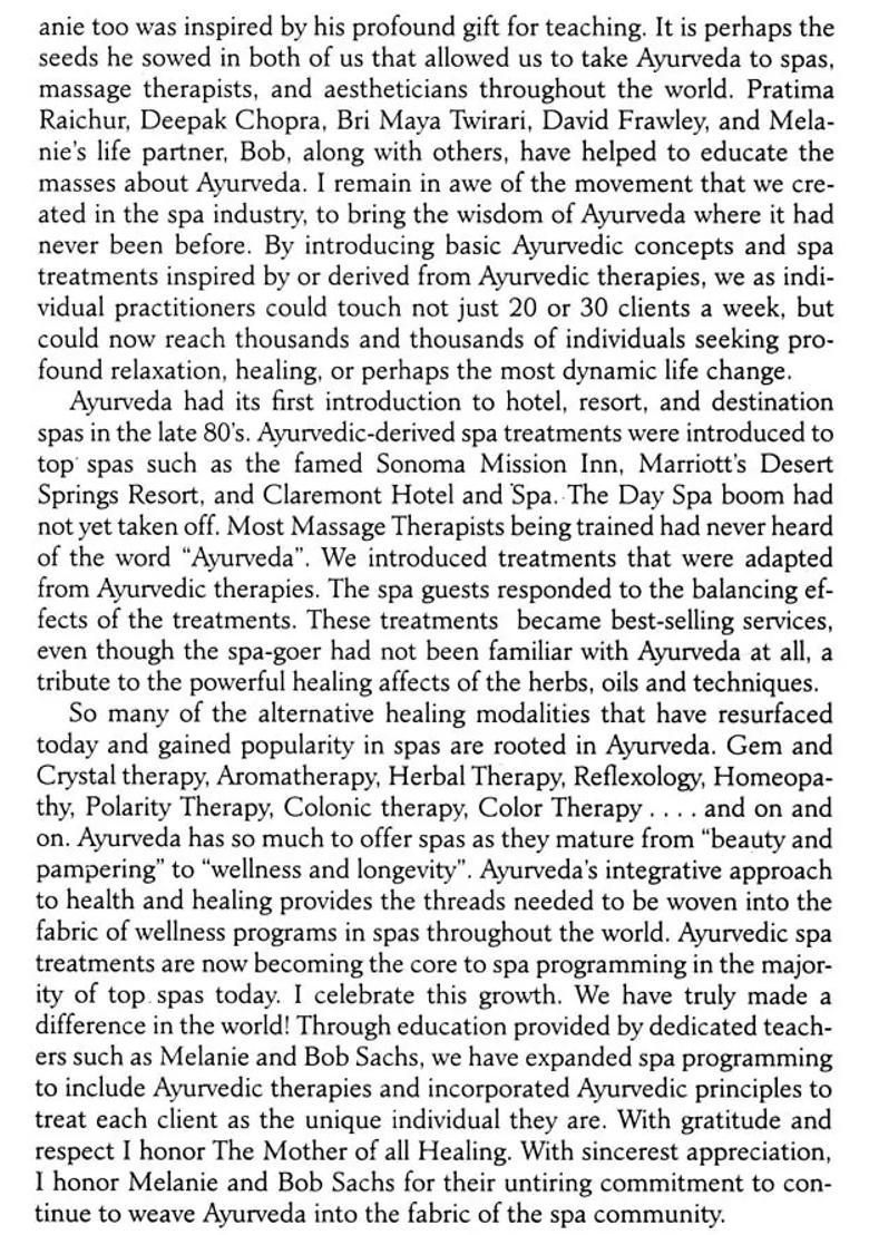 Ayurvedic Spa (Treatments for Large and Small Spas as Well Home Care to Help Everyone Become Healthy, Happy, Inspired) - Indya
