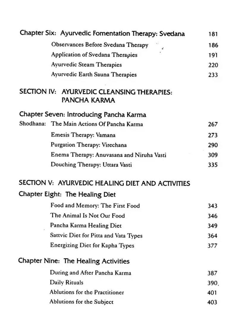 Ayurveda Secrets of Healing (The complete Ayurvedic guide to through Pancha Karma seasonal therapies, diet, herbal remedies and memory) - Indya
