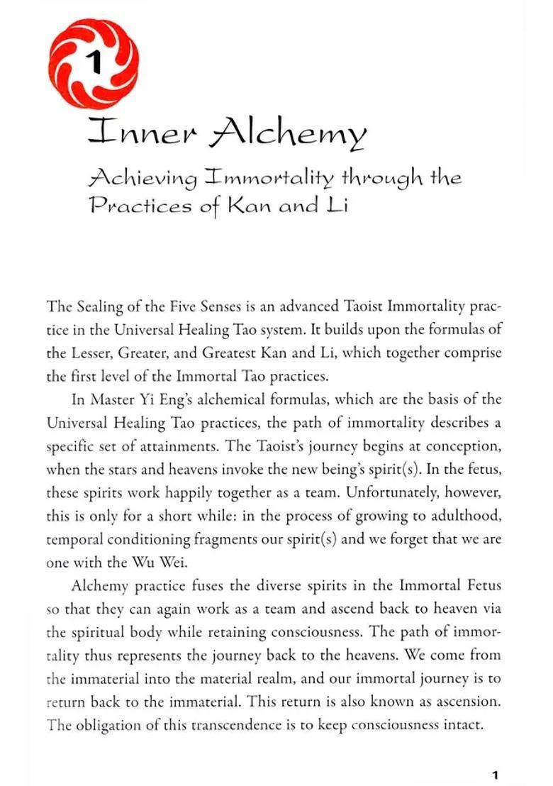 Sealing of the Five Senses (Advanced Practices for Becoming a Taoist Immortal) - Indya