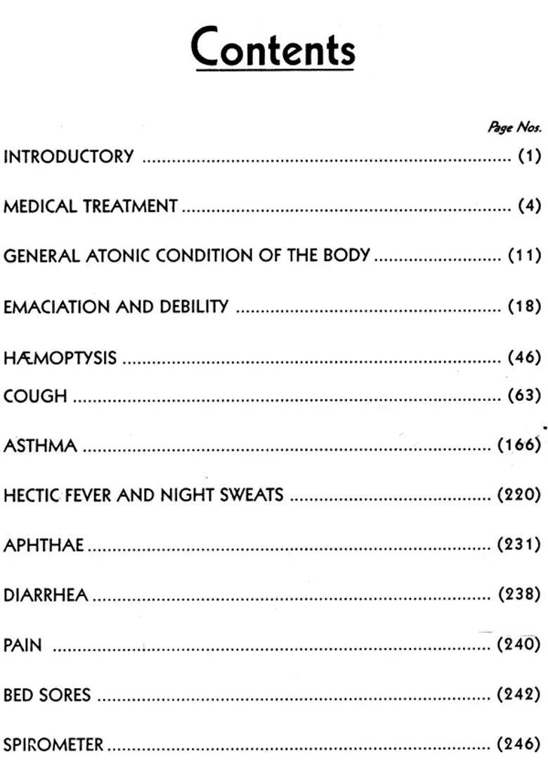 Homeopathic Therapeutics of Tuberculosis (Pulmonary Consumption) - Indya
