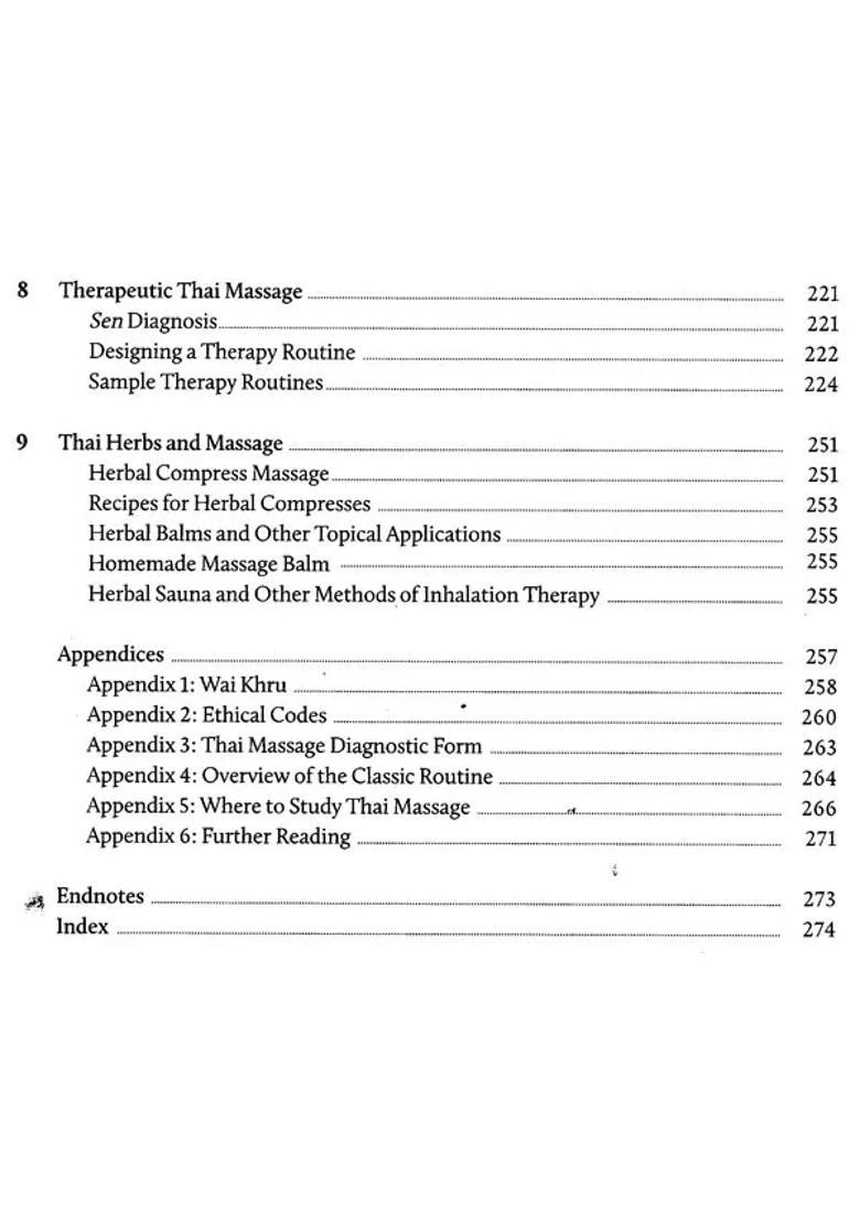 Encyclopedia of Thai Massage (A Complete Guide to Traditional Therapy and Acupressure) - Indya