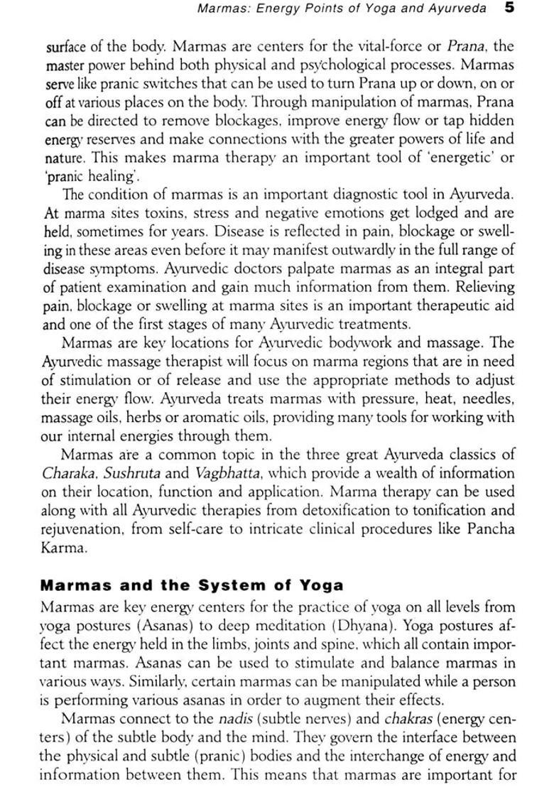 Ayurveda And Marma Therapy (Energy Points in Yogic Healing) - Indya