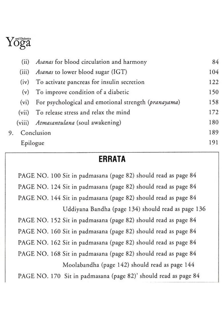 Yoga and Diabetics - Indya