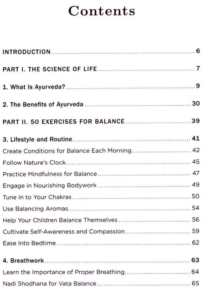 Ayurveda Made Easy (50 Exercises for Finding Health, Mindfulness and Balance) - Indya