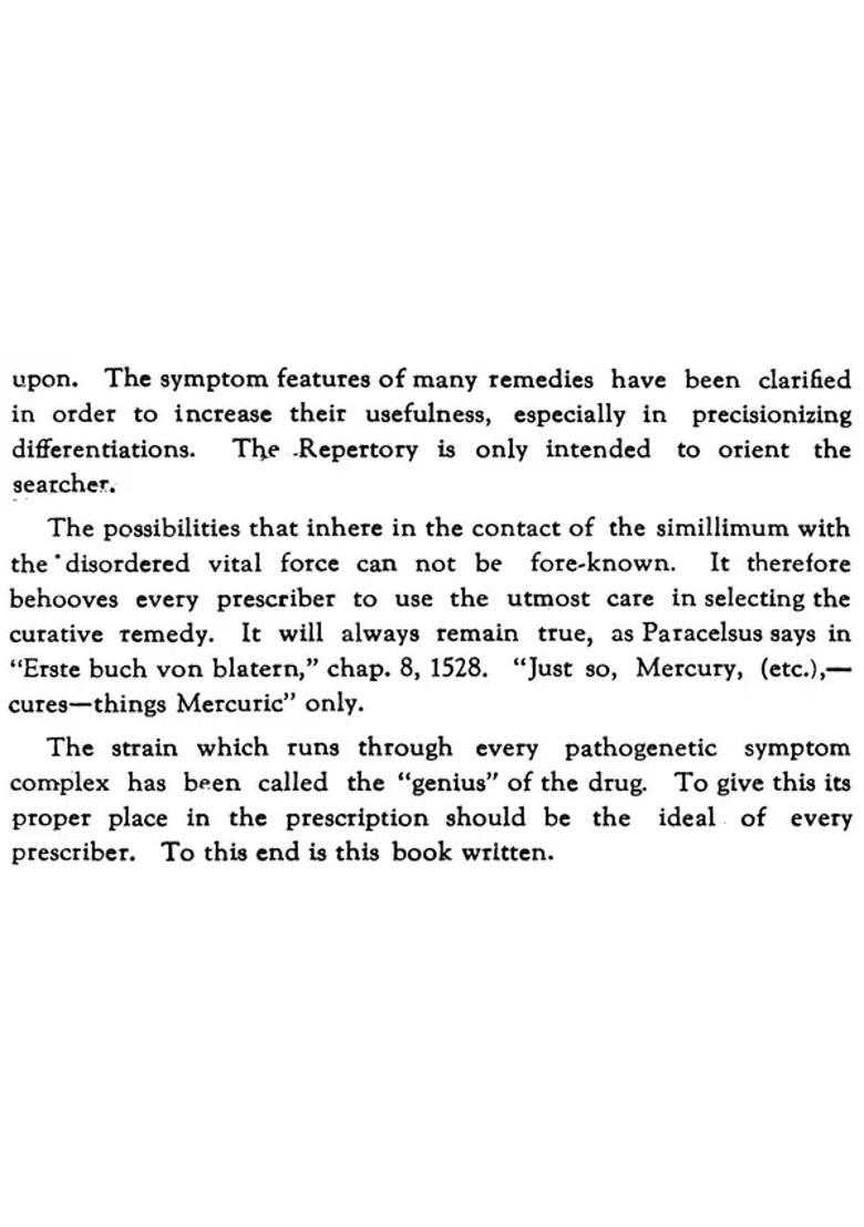 A Synoptic Key to the Materia Medica - Indya