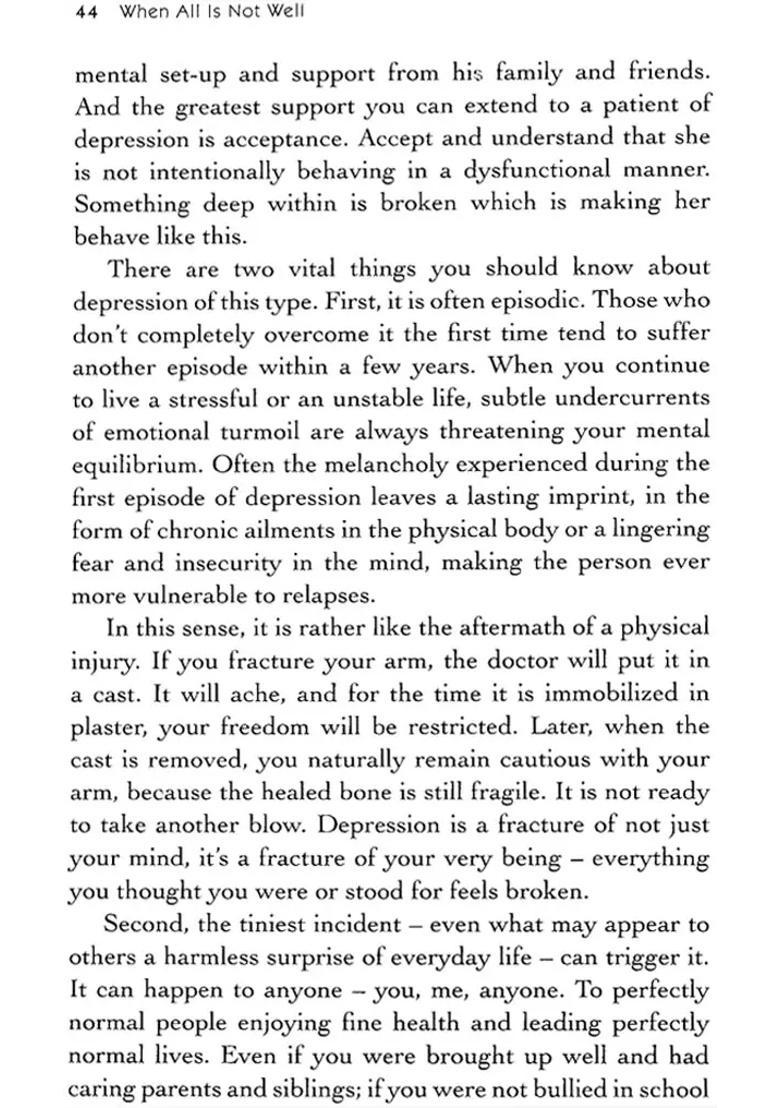 When All is Not Well Depression, Sadness and Healing (A Yogic Perspective) - Indya