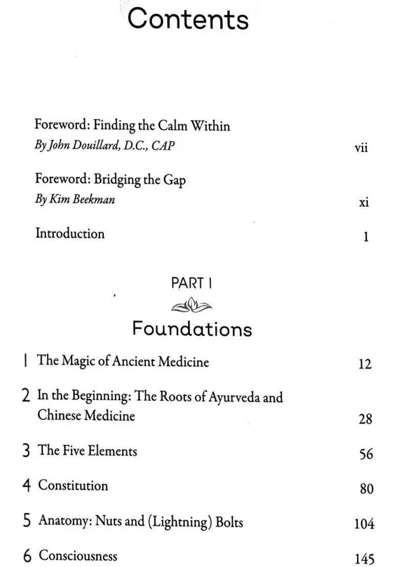 Handbook of Chinese Medicine and Ayurveda - An Integrated Practice Ancient Healing Traditions - Indya