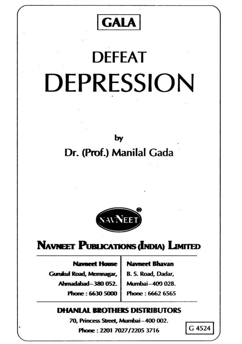 Defeat Depression - Indya