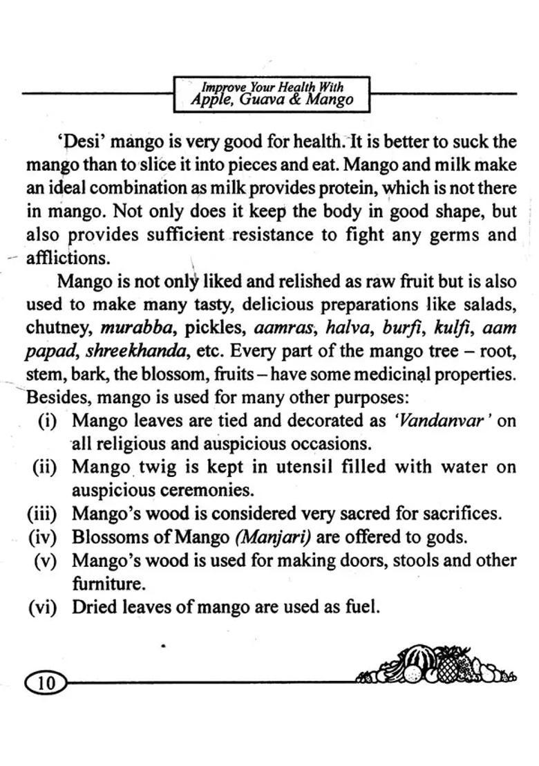 Improve Your Health With Apple, Guava and Mango A Practical Guide For Everyone - Indya