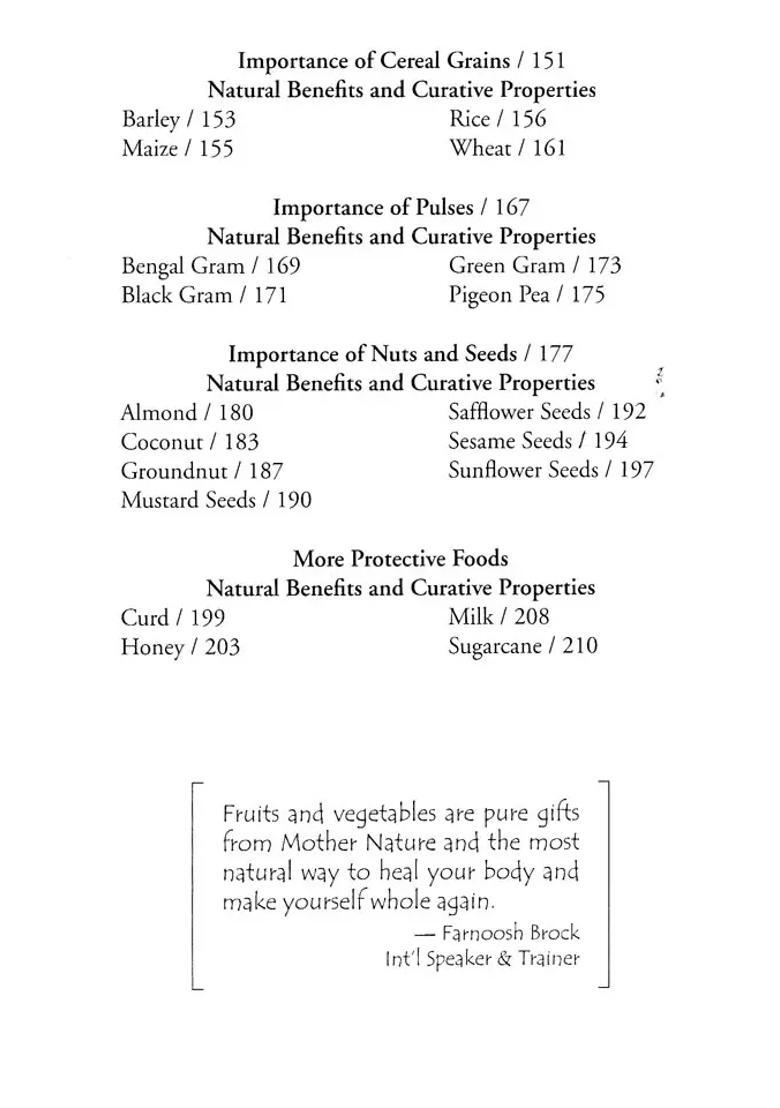 Foods That Heal The Natural Way to Good Health - Indya