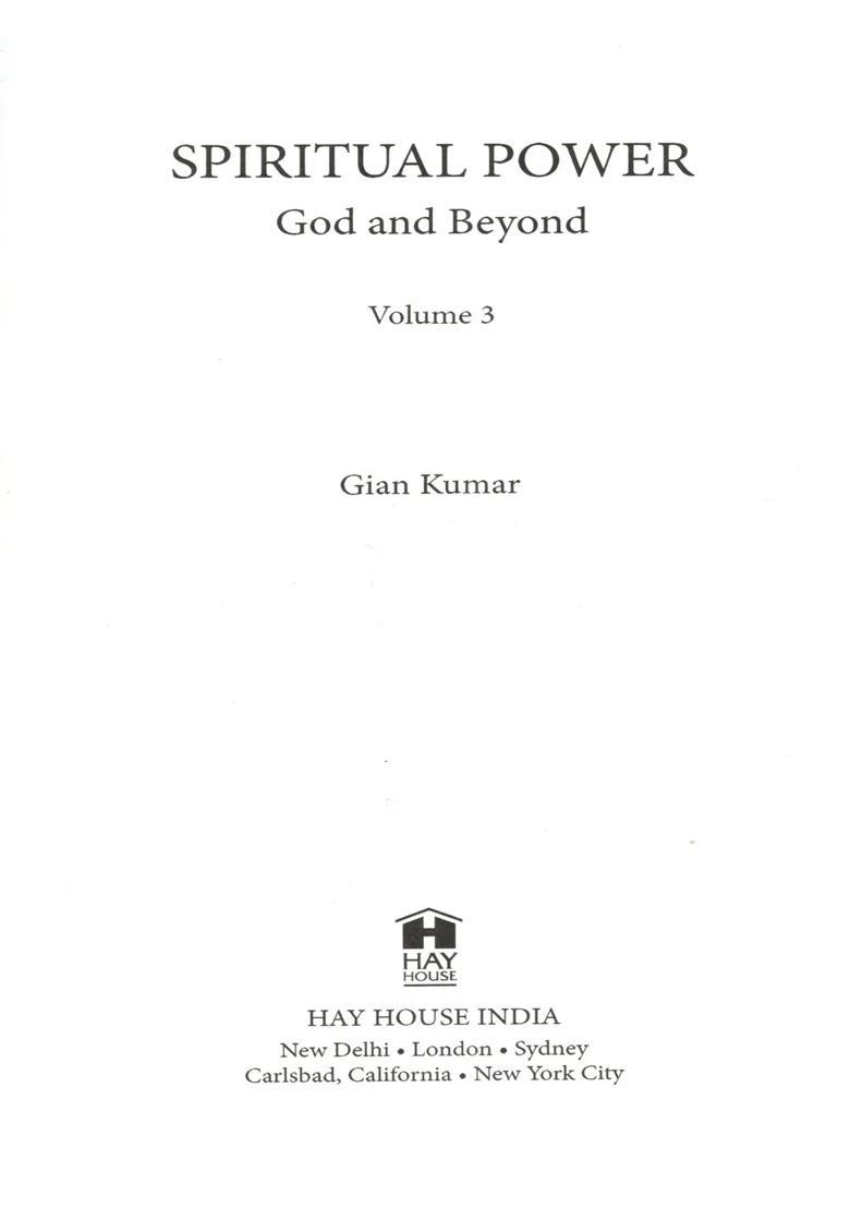 Spiritual Power- God and Beyond (Volume-3) - Indya