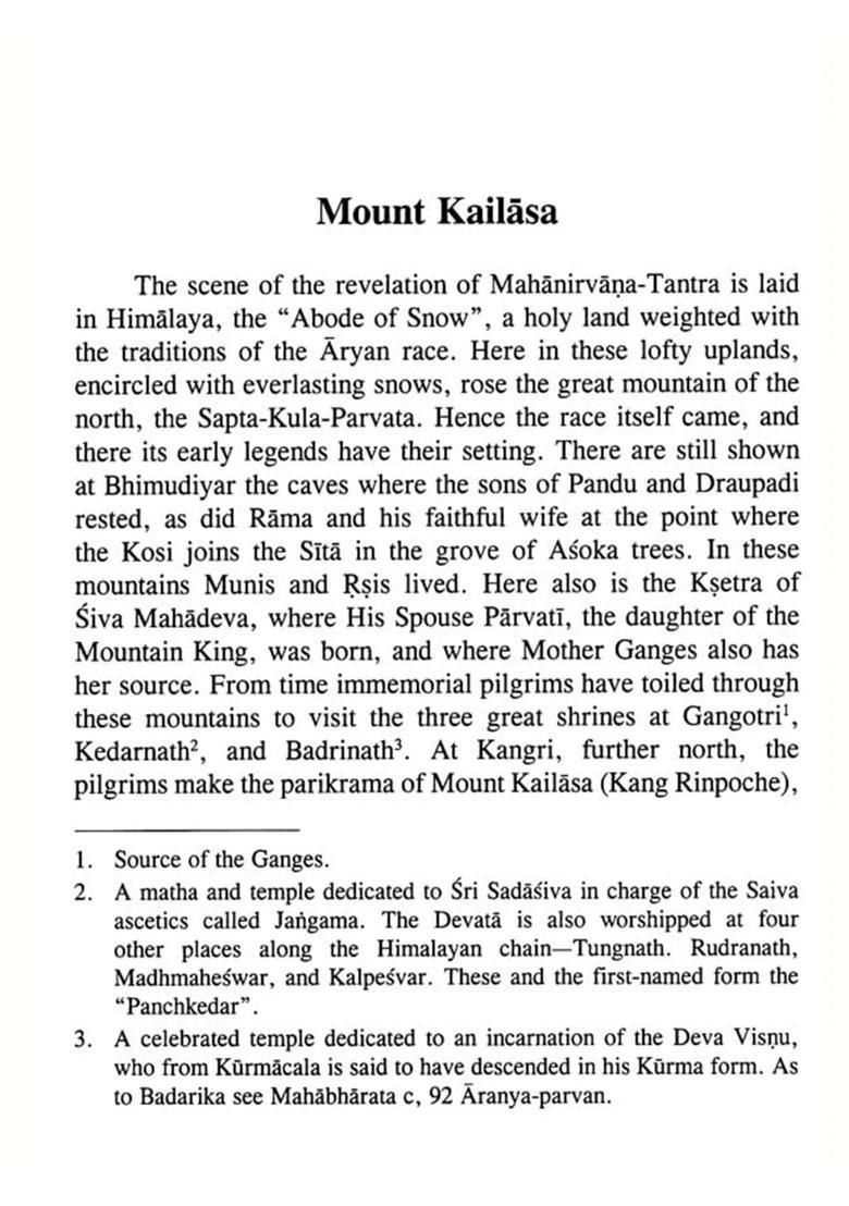 Introduction to Tantra Shastra - Indya