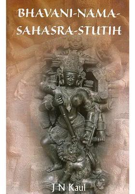 Bhavani Nama Sahasra Stutih (The Thousand Names of Bhavani) - A Page from Rudrayamala Tantra