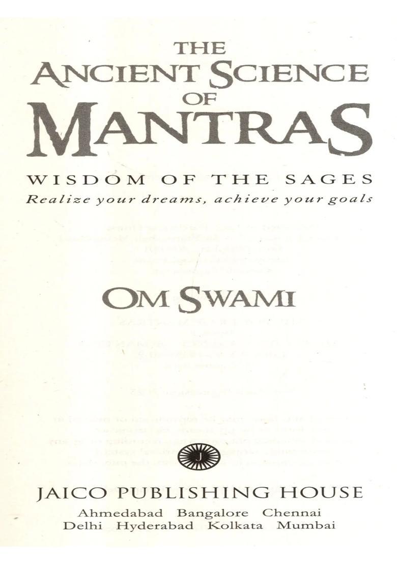 The Power of Mantras (Set 3 Volumes) - Indya
