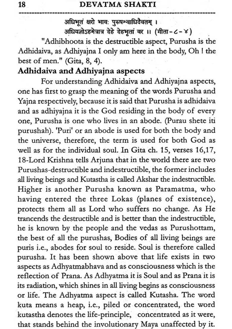 Devatma Shakti (Kundalini) Divine Power - Indya