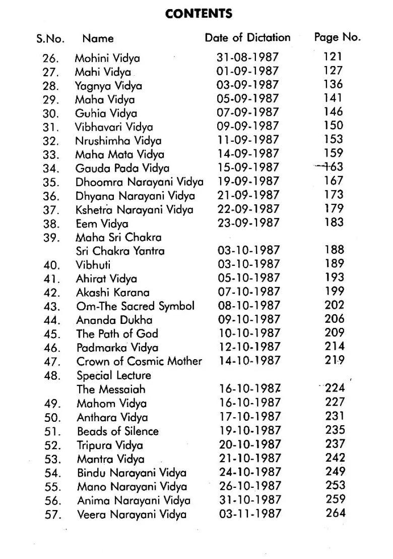 Kriya Yoga the Essence of Satha Vidyas - Indya