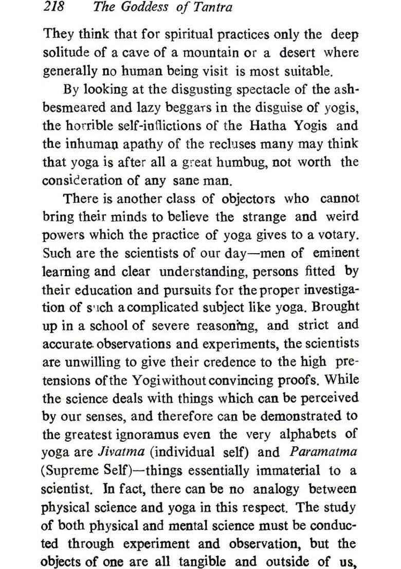 The Goddess of Tantra - An Old and Rare Book - Indya