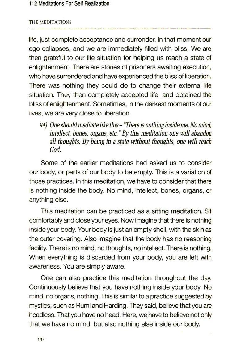 Vigyan Bhairava Tantra 112 Meditations for Self Realization - Indya