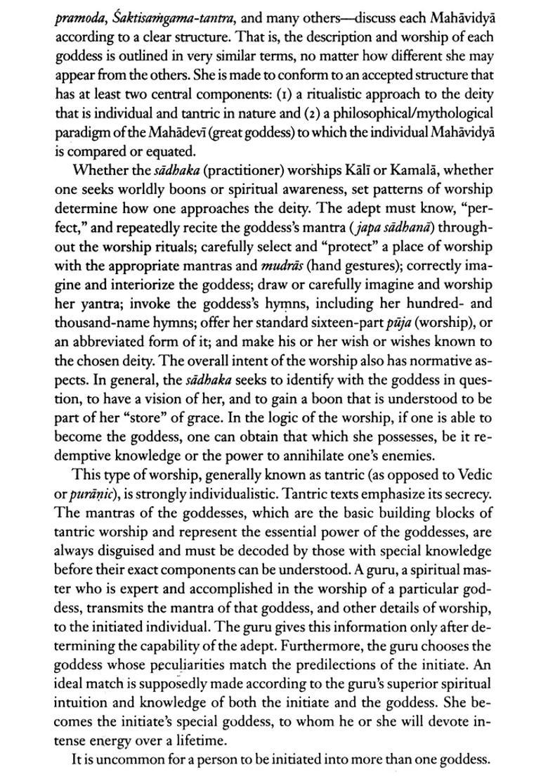 Tantric Visions of the Divine Feminine (The Ten Mahavidyas) - Indya