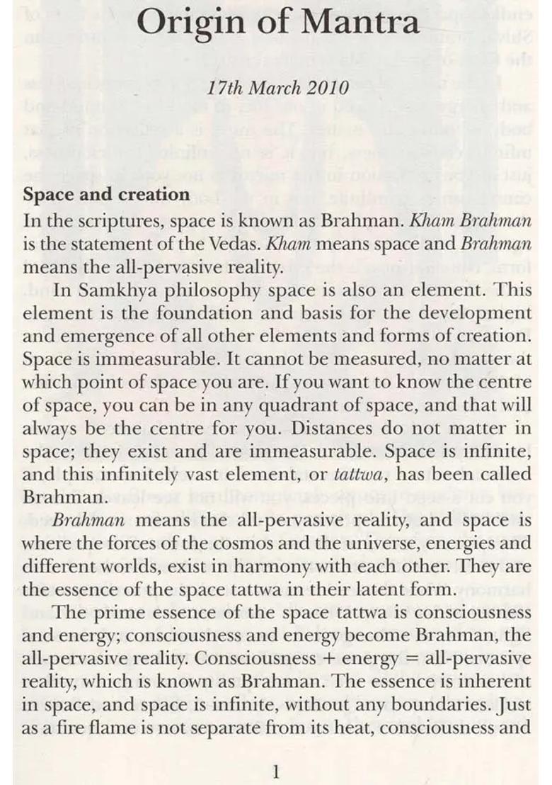 Mantra and Yantra - Indya