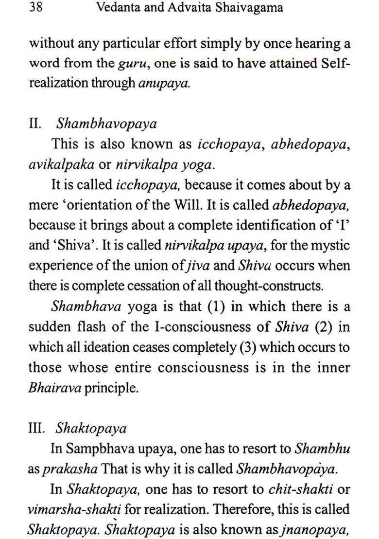 Vedanta and Advaita Shaivagama of Kashmir A Comparative Study - Indya
