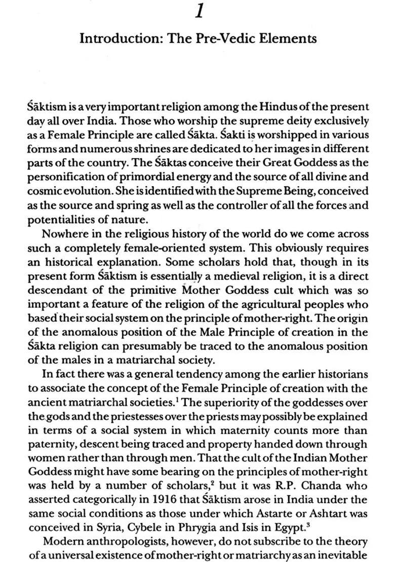 History of the Sakta Religion - Indya