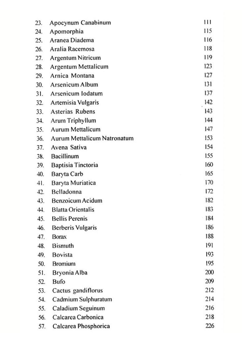 Handbook of Homeopathic Materia Medica (Set 2 Volumes) - Indya