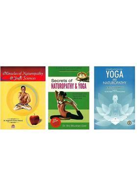Naturopathy and Yoga (Set of 3 Books)
