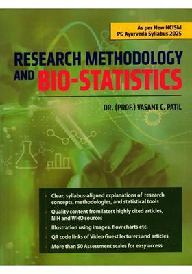 Research Methodology and Bio-Statistics (As Per New NCISM PG Ayurveda Syllabus 2025)