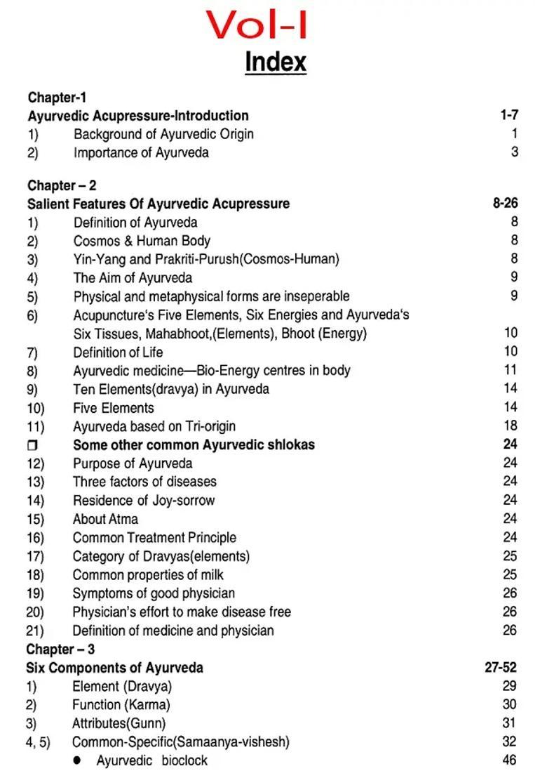 Charak- Ayurvedic Acupressure (Set of 3 Volumes) - Indya