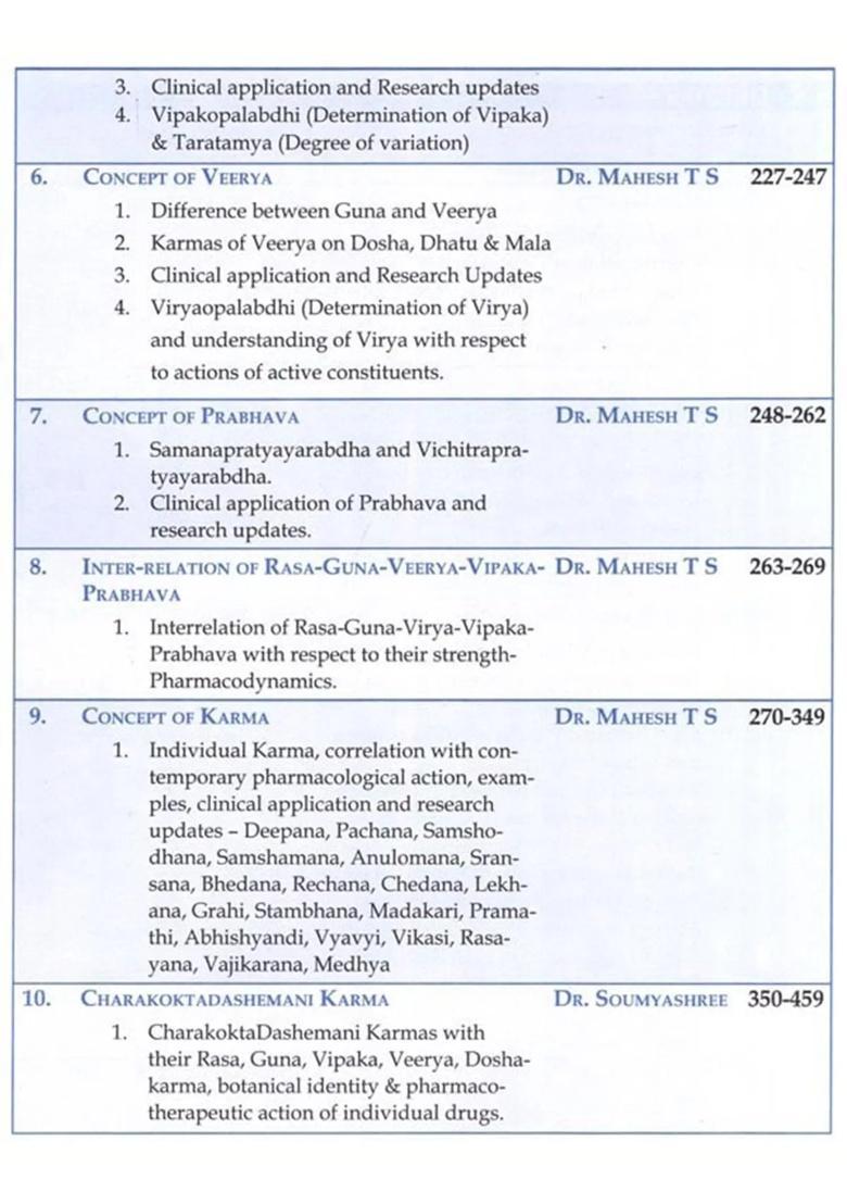 Fundamentals of Dravyaguna (Paper 1- Chapter 1 to 22, Set 2 Volumes) - Indya