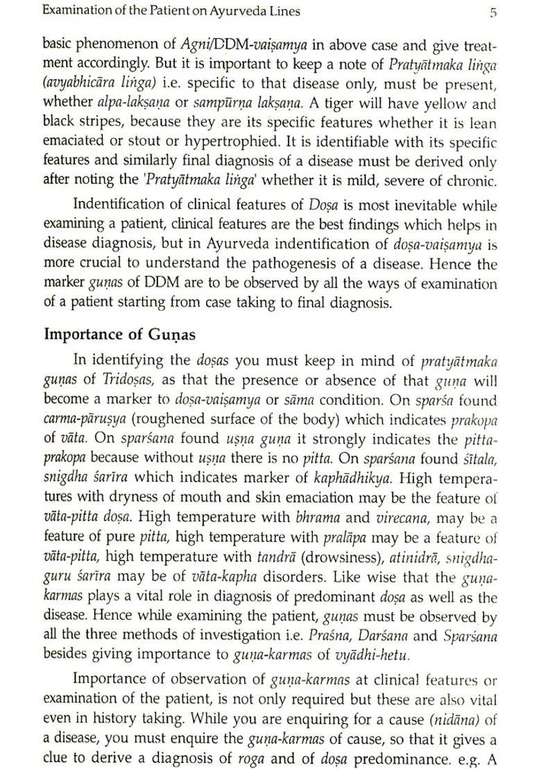 Clinical Diagnosis in Ayurveda A Practical Book of Ayurvedic the Light Modern Medical Science - Indya