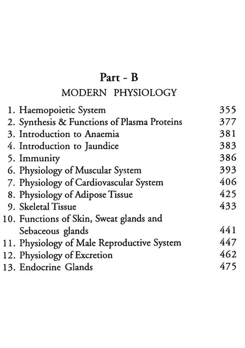 A Text Book of Sharira - Kriya Vijan According to CCIM Syllabus (Set 2 Volumes) - Indya