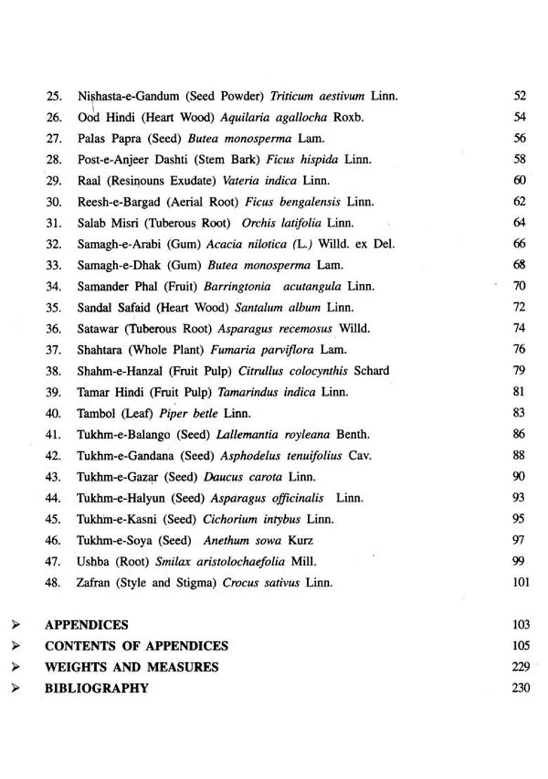 The Unani Pharmacopoeia of India (Part-1, Volume-6) - Indya