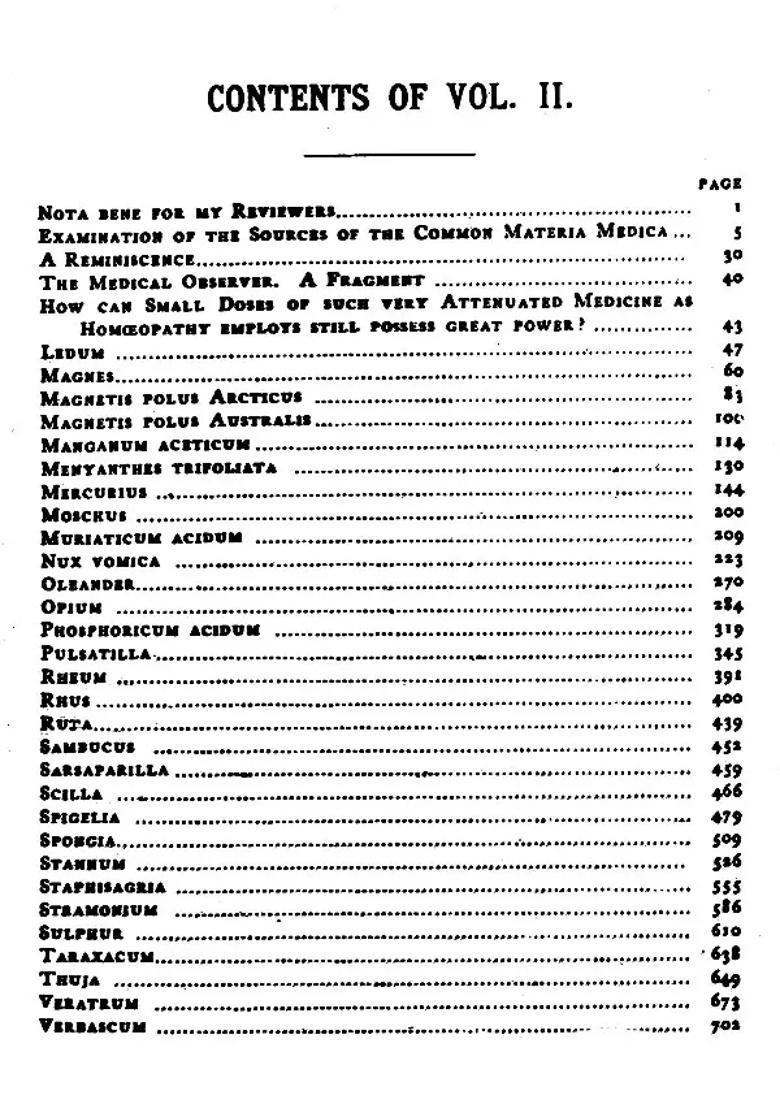Materia Medica Pura (Set of 2 Volumes) - Indya