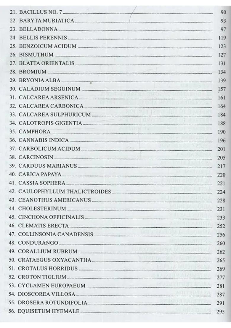 Synoptic Memorizer of Materia Medica (Revised Enlarged Edition with Comparative Medica) - Indya