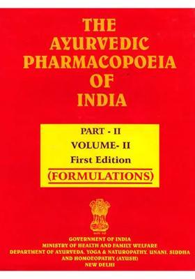 The Ayurvedic Pharmacopoeia of India (PDH- 68 Part-II Vol-II) Formulations