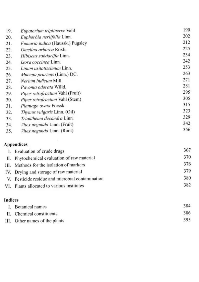 Quality Standards of Indian Medicinal Plants Volume- 11 - Indya