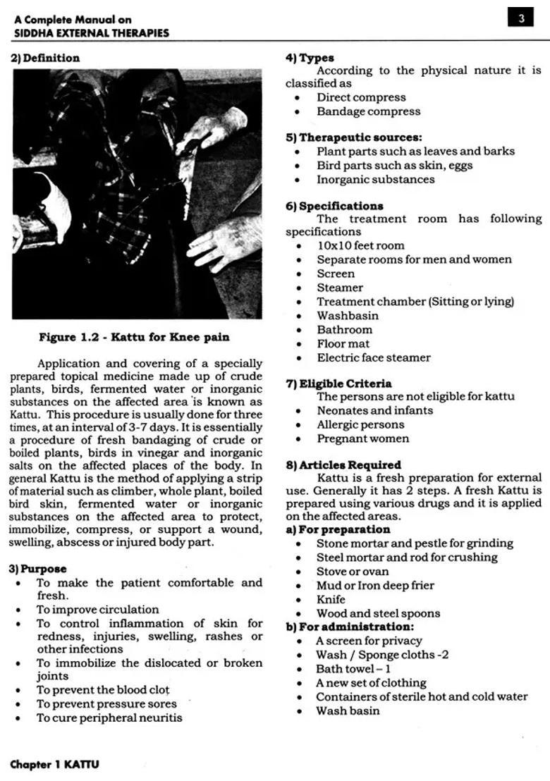 A Complete Manual On Siddha External Therapies (An Old and Rare Book) - Indya