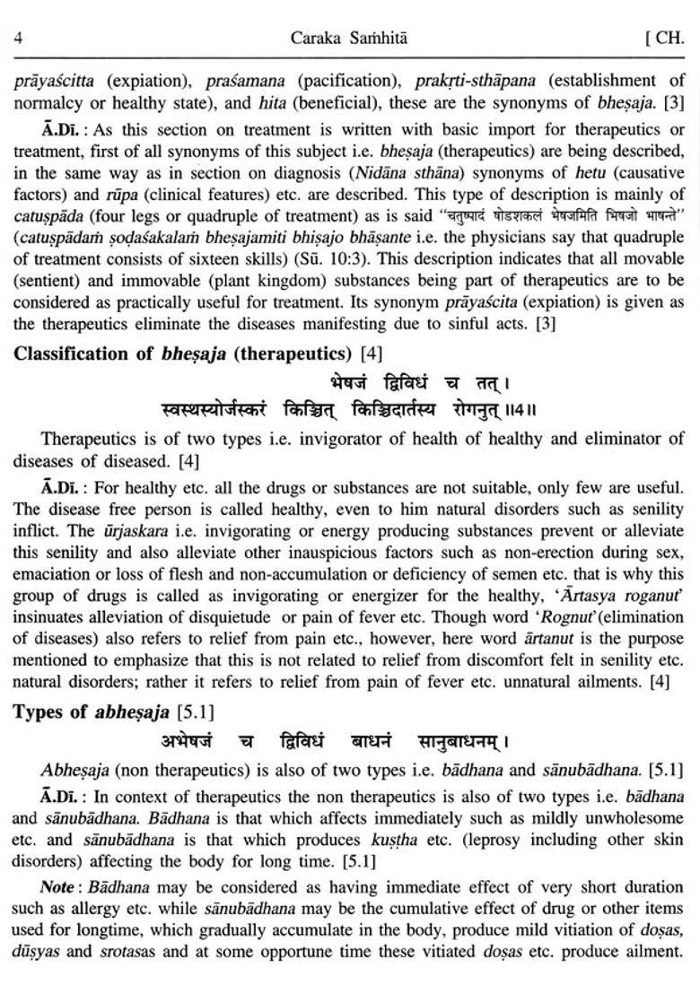 Caraka Samhita (Vol-III Part-I Ch 1-20) - Indya