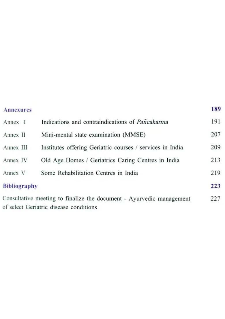 Ayurvedic Management of Select Geriatric Disease Conditions - Indya