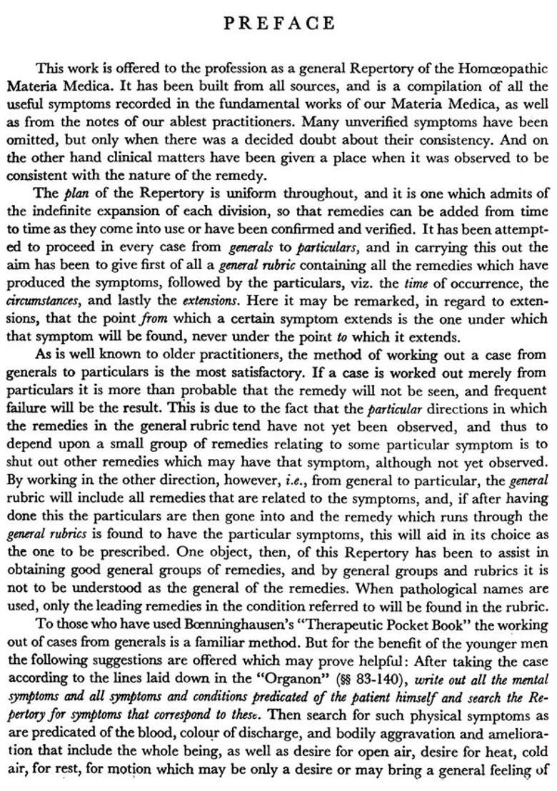 Repertory of The Homoeopathic Materia Medica - Indya