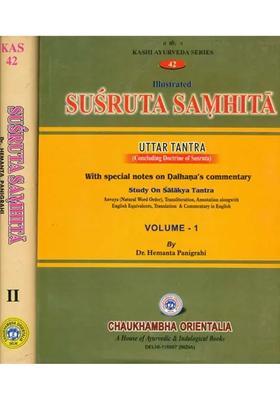 Susruta Samhita Uttara Tantra (Concluding Doctrine of Susruta) (Set 2 Volumes)