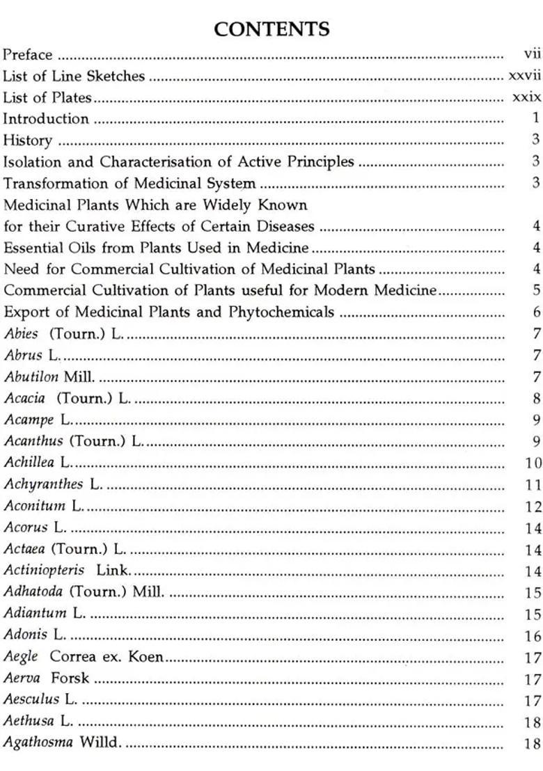 Handbook of Medicinal Plants 4th Revised and Enlarged Edition - Indya